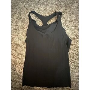 Athleta Tank with bra ‎ Black,small